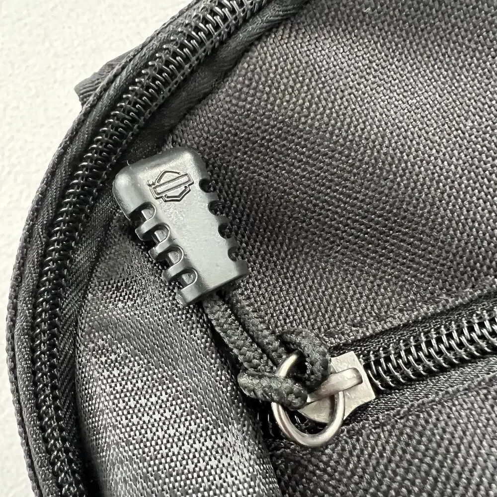 Harley Davidson Genuine Motorcycle Black Bar Shield Backpack Laptop Compartment